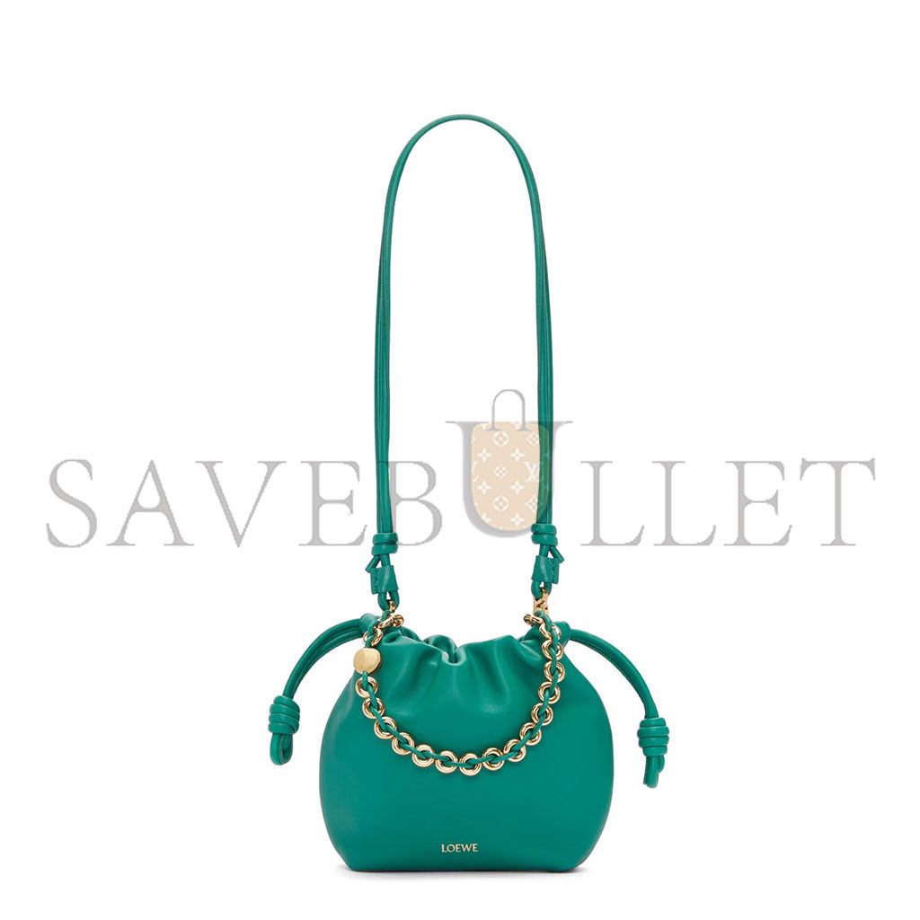 LOEWE MINI FLAMENCO PURSE BAG IN MELLOW NAPPA LAMBSKIN A914CBPX03-7831 (23*17*5.5cm)